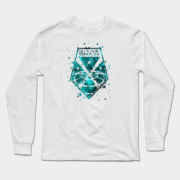 Xcom - Vigil Confido (Colored) Long Sleeve T-Shirt by JonathonSummers